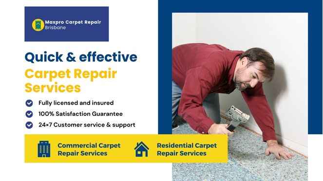 Effective Carpet Repair Glass House Mountains  Services